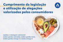 Lípidos e rotulagem nutricional: ácidos gordos saturados, ácidos gordos trans, ácidos gordos ómega 3