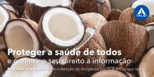 Proteger a saúde de todos | Deteção de alergénio coco