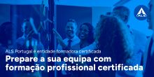 Prepare a sua equipa com formação profissional certificada
