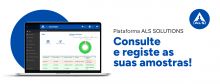 ALS Solutions | Consulte e registe as suas amostras!