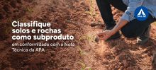 Classifique solos e rochas como subproduto | Versão 2 da Nota Técnica da APA