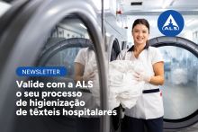 Valide com a ALS o seu processo de higienização de têxteis hospitalares